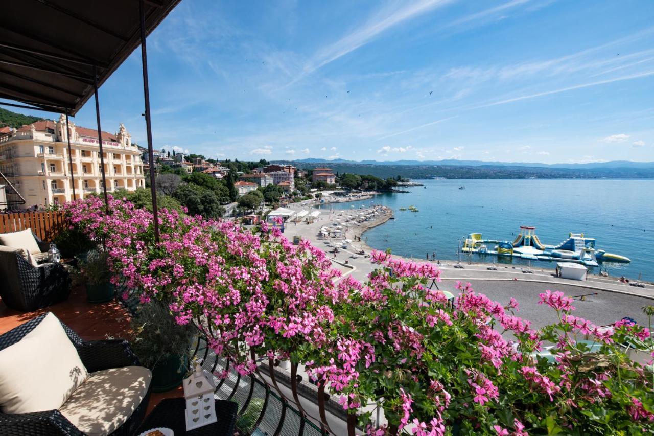 Apartment Opatija Slatina Beach Eksteriør bilde