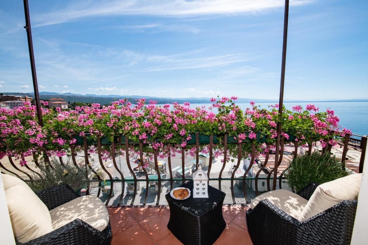 Apartment Opatija Slatina Beach Eksteriør bilde
